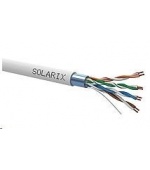 Instalační kabel Solarix FTP, Cat5E, licna, PVC, box 305m SXKL-5E-FTP-PVC-GY