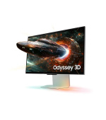 SAMSUNG MT LED LCD 27" Odyssey 3D (G90XF) - 3840x2160, 350Hz, IPS, HDR10+ Gaming, Konverze 2D->3D non-DRM video, 2xkamer