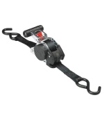 Master Lock Upínací popruh se zatahovací ráčnou a háčky 3248EURDAT - 300 cm