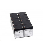 Baterie - FUKAWA FWU-143 sada baterií za APCRBC143 (12V/5Ah, 10ks)