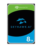SEAGATE HDD 8TB SKYHAWK AI, 3.5", SATAIII, 7200 RPM, Cache 256MB