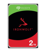 SEAGATE HDD 2TB IRONWOLF (NAS), 3.5", SATAIII, 5400 RPM, Cache 256MB
