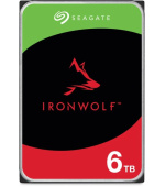 SEAGATE HDD 6TB IRONWOLF (NAS), 3.5", SATAIII, 5400 RPM, Cache 256MB, CMR