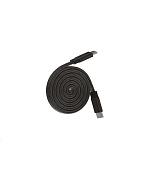 WG - Datový kabel Type-C na Type-C, 1 metr, 5 A, 240 W, magnetický samonavíjecí, černá