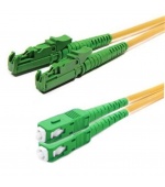 Patchcord FO Duplex E2000/APC-SC/APC 9/125um 5m, OS2
