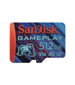 SanDisk MicroSDXC karta 512GB GamePlay (R:190/W:130 MB/s, UHS-I, V30, A2)