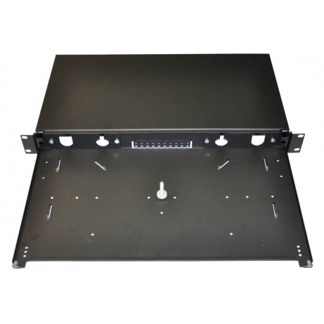 19" Optická vana 12xSC simplex černá aretace plastovým klipem