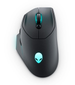 Dell Alienware 620M/Herní/Optická/Pro praváky/26 000 DPI/Drátová+bezdrátová/Černá