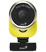 GENIUS webkamera QCam 6000/ žlutá/ Full HD 1080P/ USB2.0/ mikrofon