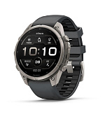 Garmin fenix® 9 Pro – 51mm, Titanium se silikonovým řemínkem Graphite/Black