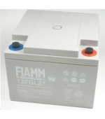 Baterie - Fiamm 12 FGL27 (12V/27Ah - M5), životnost 10let