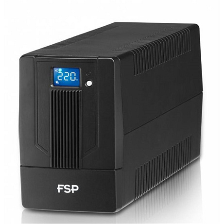 BAZAR - Fortron UPS FSP iFP 600, 600 VA / 360W, LCD, line interactive, poškozený obal