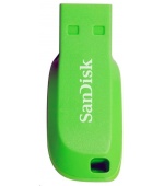SanDisk Flash Disk 32GB Cruzer Blade, USB 2.0, zelená
