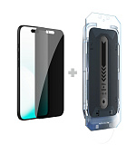 Nillkin Tvrzené Sklo 0.25mm Guardian 2.5D pro Apple iPhone 17 Black (s aplikátorem)
