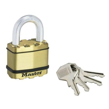Master Lock Mosazný visací zámek- Excell - 50mm