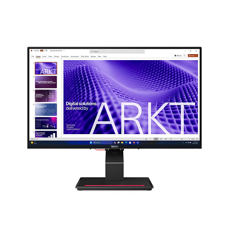 LENOVO LCD T24D-4t - 23.8",IPS,1920x1080,touch,120Hz,350cd,1500:1,4ms,USB-C(96W PD),HDMI,DP,DPout,DC,USBHub,RJ45,Pivot