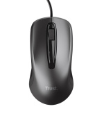 TRUST BASICS/Kancelářská/Optická/1 200 DPI/Drátová USB/Černá