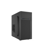 Počítačová skříň Natec HELIX USB-C/Micro ATX/Černá