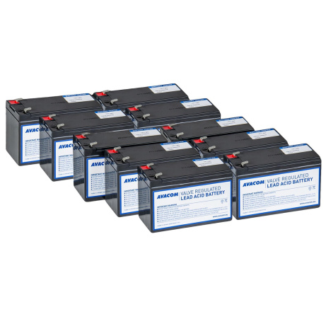 AVACOM Náhradní baterie AVA-RBP10-12090-KIT pro UPS PowerWalker