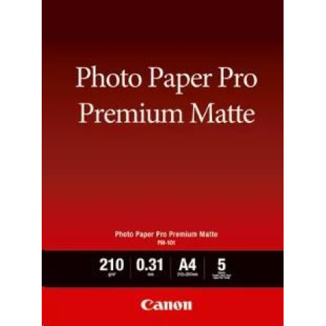 Canon fotopapír PREMIUM MATTE PM-101, A4, 20ks, 210g/m