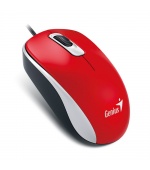 GENIUS myš DX-110, drátová, 1000 dpi, USB, červená