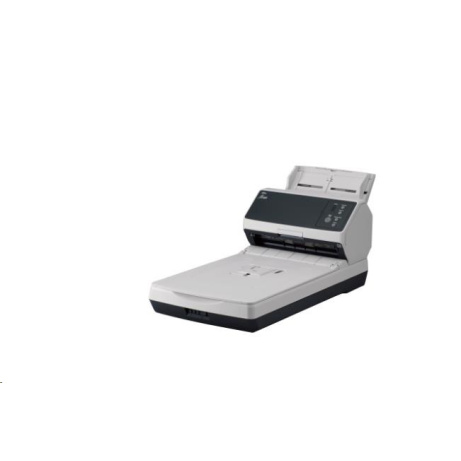 RICOH skener Fi-8250 A4, deska+průchod, 50ppm, 600dpi, LAN RJ45-1000, USB 3.2,ADF 100listů, 8000 listů za den