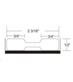 Zebra ZipShip 8000D Jewelry, label roll, synthetic, 56x13mm
