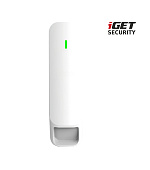 iGET SECURITY MP31 - bezdrátový záclonový pohybový PIR senzor pro alarm M6-4G s nastav. citlivosti