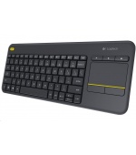 Logitech Wireless Keyboard Touch Unifying K400 Plus, CZ
