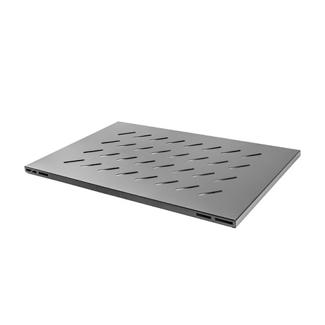 LANBERG 19" PEVNÁ POLICE 1U/465X715MM MAX. NOSNOST DO 120 KG ČERNÁ