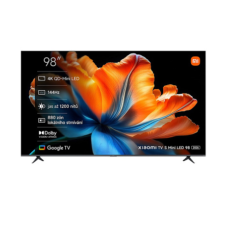 Xiaomi/TV S Mini LED 98 2026/98"/4K UHD/Šedá
