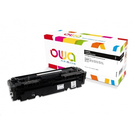 OWA Armor toner pro CANON LBP 653Cdw, 654Cx, MFP735Cx, 2200 str., černá/black (CRG046BK)