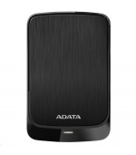 ADATA Externí HDD 2TB 2,5" USB 3.1 AHV320, černý