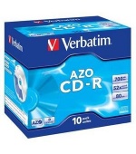 VERBATIM CD-R(10-Pack)Jewel/Crystal/DLP/52x/700MB