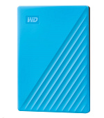 WD My Passport Portable 6TB, Externí HDD, USB C, COBALT BLUE