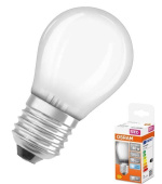 OSRAM LED STAR E27 4W/840 SCLP40W miniglobe studená