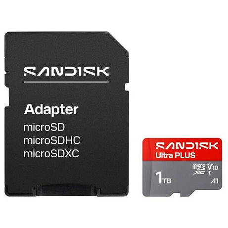 Sandisk Ultra PLUS micro SDXC karta 1TB UHS-I, V10, U1, C10, (200MB/s)