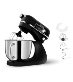 Salente DigiChef2, kuchyňský robot, mísa 6 litrů, celokovový, digitální displej, černý
