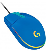 Logitech G102 Lightsync/Herní/Optická/8 000 DPI/Drátová USB/Modrá