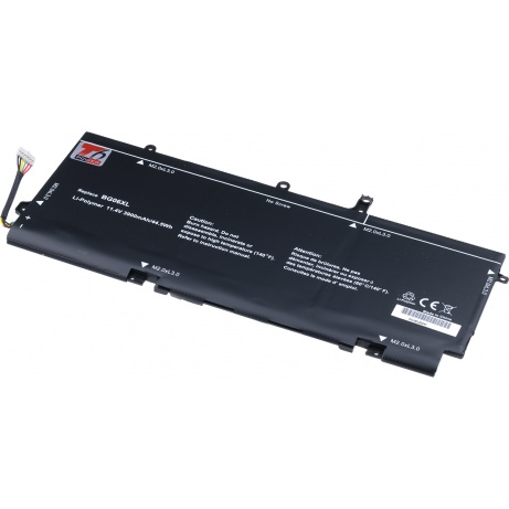 Baterie T6 Power pro HP EliteBook Folio 1040 G3, 3900mAh, 44Wh, 6cell, Li-pol