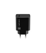 Universální nabíječka Natec RIBERA 20W 1X USB-C, černá