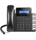 Grandstream GXP1628, 2,95" LCD podsv. disp., 2 SIP účty, 3prog. tlačítka, 8 BLF, dual Gbit port, PoE