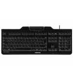 CHERRY klávesnice se čtečkou karet KC 1000 SC/ USB/ ISO 7816 podporované karty/ černá/ CZ layout