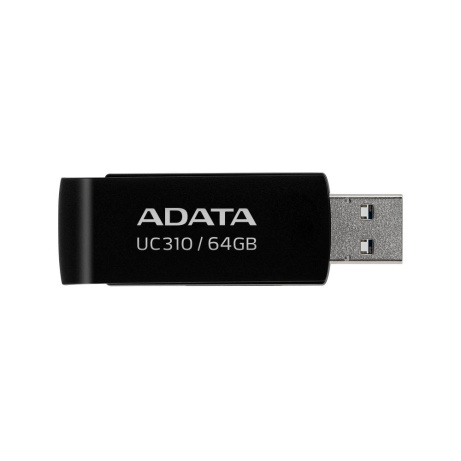 ADATA Flash Disk 64GB UC310, USB 3.2, černá