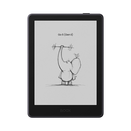 E-book ONYX BOOX GO 6 (Gen II), plum, 6" Carta 1300, 32GB, Bluetooth, Android 11, E-ink displej