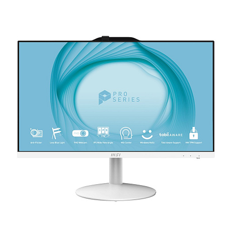 MSI AIO PRO AP242P 14M-1206EU, Intel Pentium G7400, 23.8 FHD, Anti-Glare, 8GB, 128GB SSD, N/A, W11 Pro, White