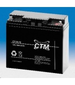 Baterie - CTM CT 12-18 (12V/18Ah - M5), životnost 5let