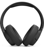 JBL Tune 720BT Black bezdrátová sluchátka přes uši, Bluetooth 5.3, až 76 hodin a rychlé dobití, černá