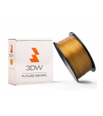 3DW - ABS filament 1,75mm zlatá, 0,5 kg, tisk 220-250°C