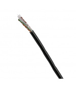 DATACOM UTP drát CAT6 PE 100m černý OUTDOOR